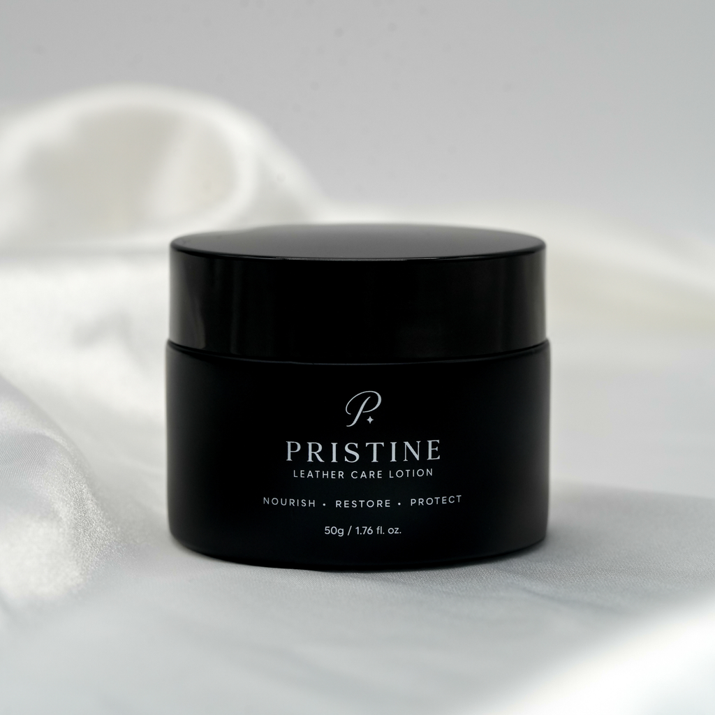 Pristine Leather Care Lotion 50g – Light Conditioner for Luxury Leather Bags | Purse Maison Luxury Bags Shop