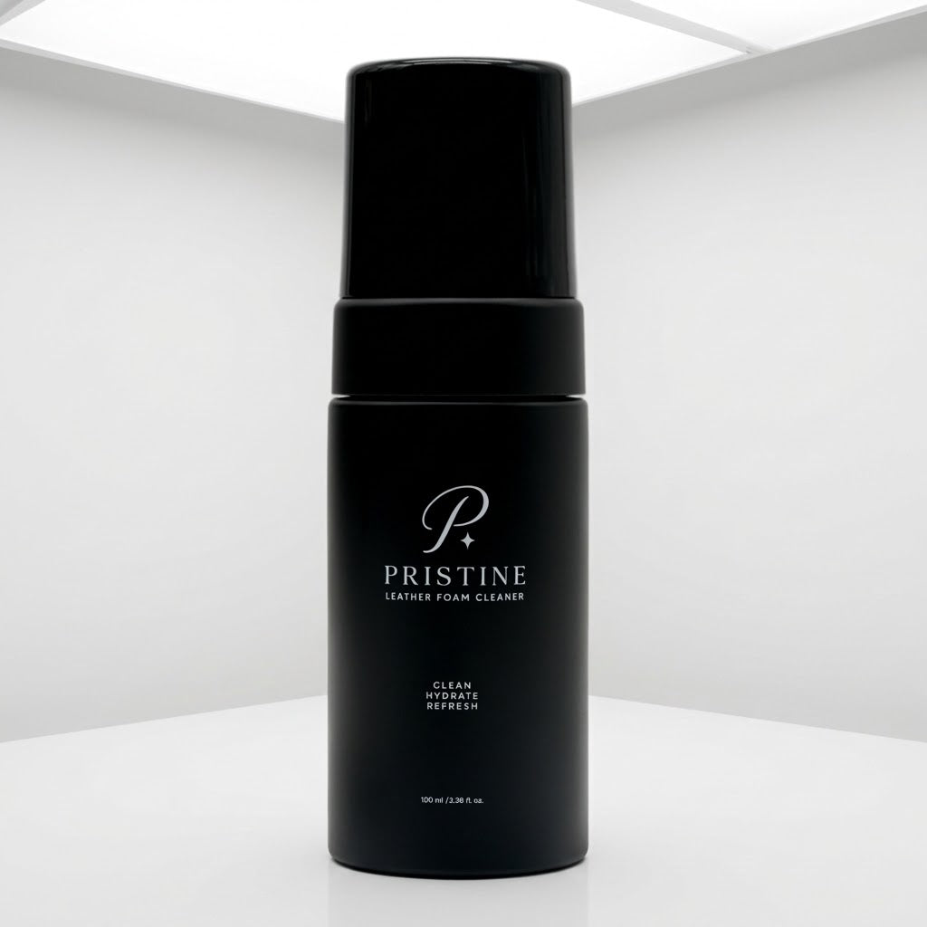 PRISTINE Leather Foam Cleaner 100 mL for Finished Leather Bags